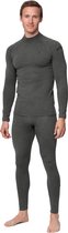 DANISH ENDURANCE Merino Thermoset - Extreme Kou - voor Heren - Donkergrijs - Maat XL