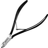 AdroitGoods Nagelriem Knipper - Zwart - Cuticle Remover - Nageltang - RVS
