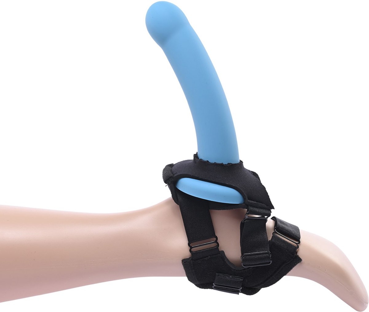 Goedkoopste Sportsheets - Pivot Flex Voet Strap On - Zwart