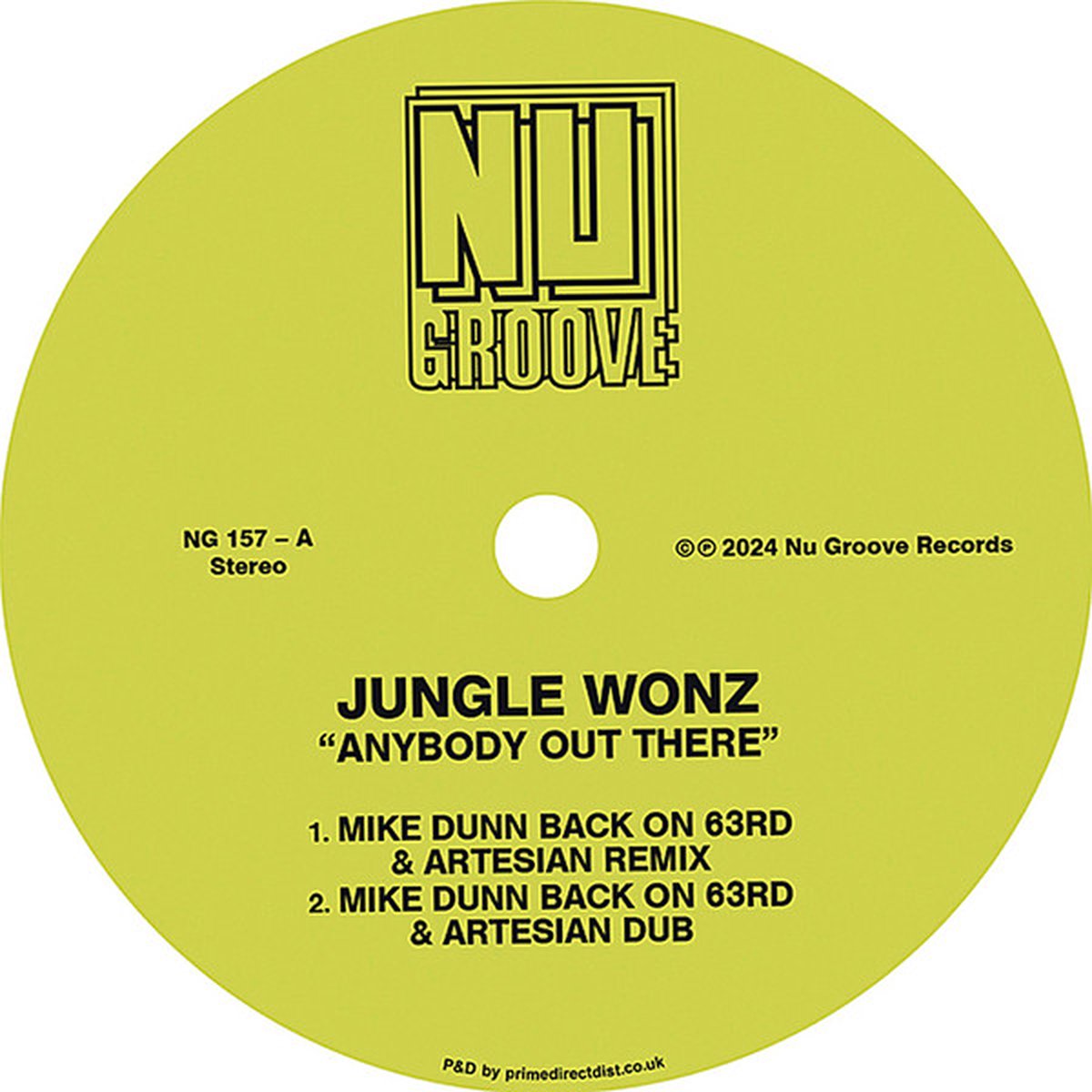 Jungle Wonz - Anybody Out There / 20 Paces From The Moon