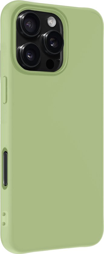 Coque adaptée pour iPhone 16 Pro Coque en Siliconen – Coque adaptée pour iPhone 16 Pro Coque arrière – Vert