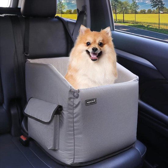 PAWBOSE Dog Car Seat for Large Dog, Dog Booster Car Seat for Dogs U