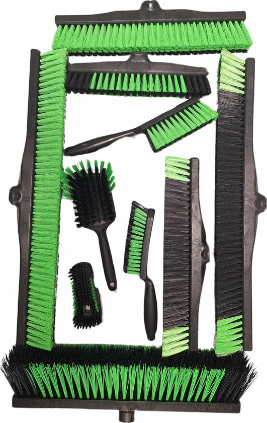 Combiveger 600 x 47 mm 77% gerecycled groen zwart van Groenrijk — afbeelding 3
