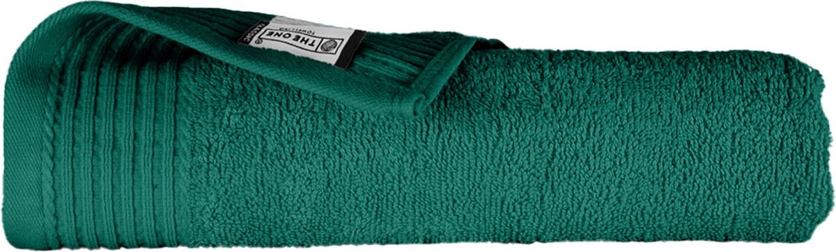 The One Towelling Classic Badlaken - 70 x 140 cm - Hotelkwaliteit - 100% Zacht katoen - Emeraldgroen