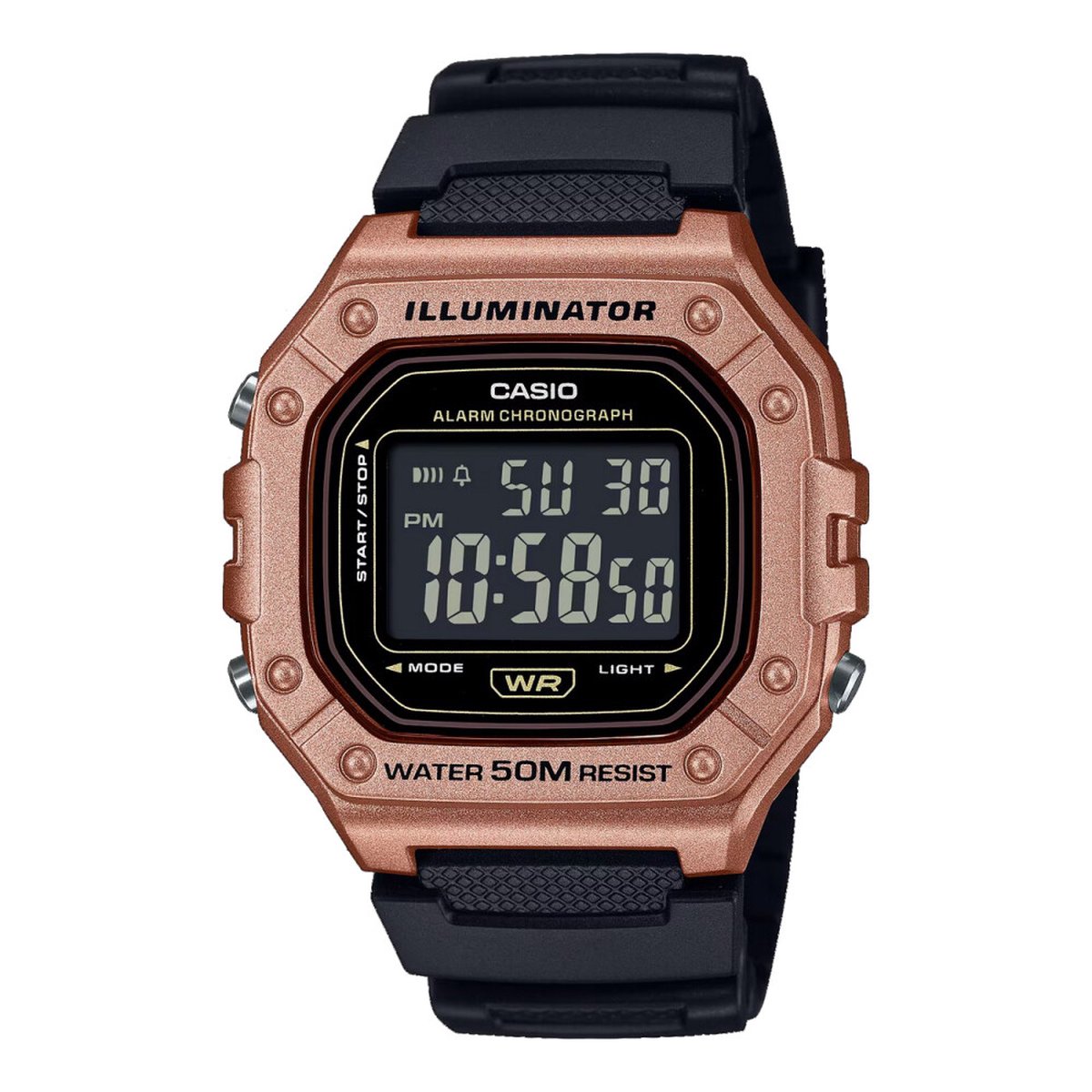 Casio - W-218HM-5BVEF - Polshorloge - Heren - Kwarts - Collection