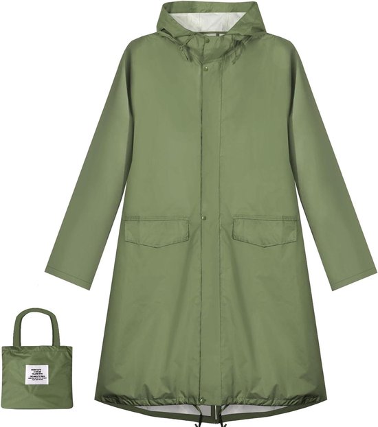Danefae Premium Regenjas Dames Dogwalker Dark Pine | – Hip in de Regen