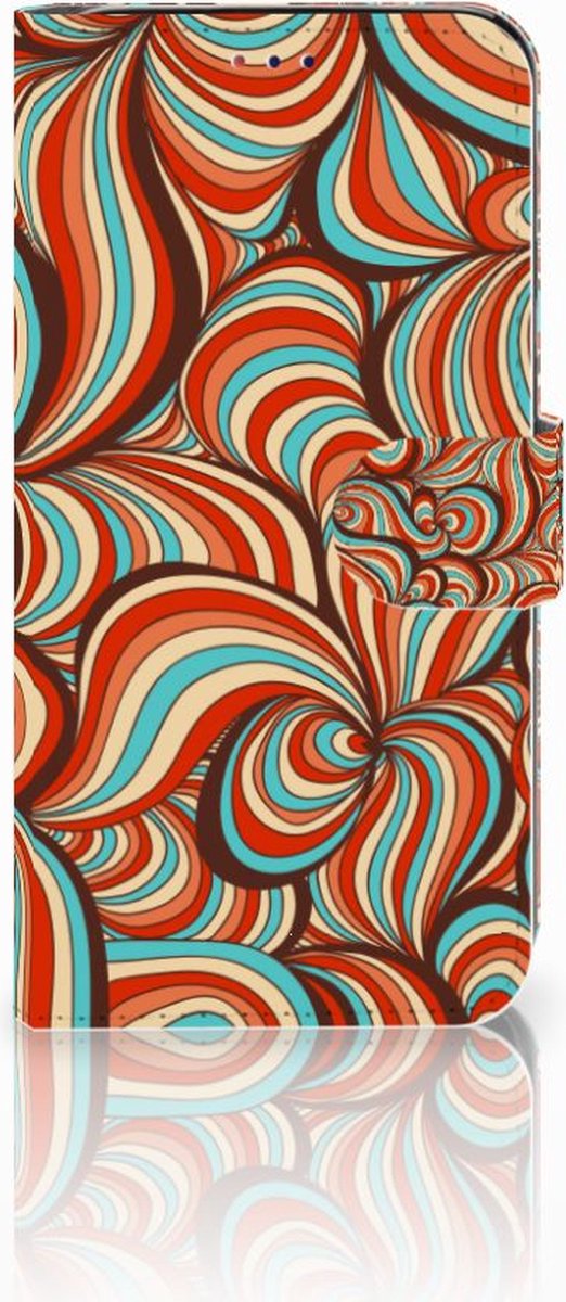 Book Case voor Samsung Galaxy A10 Hoesje Retro