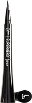 IT Cosmetics Superhero™ No-Tug Liquid Pen Liner - Waterproof & Langhoudende formule - Zwart