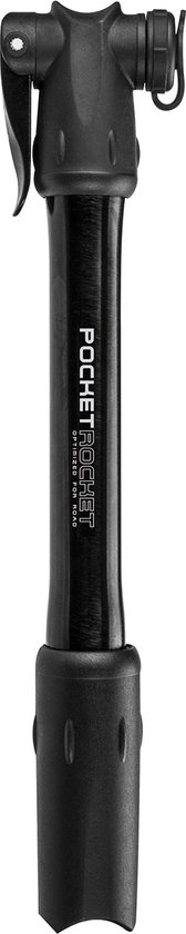 Topeak minipomp Pocket Rocket, Zwart - 15700127