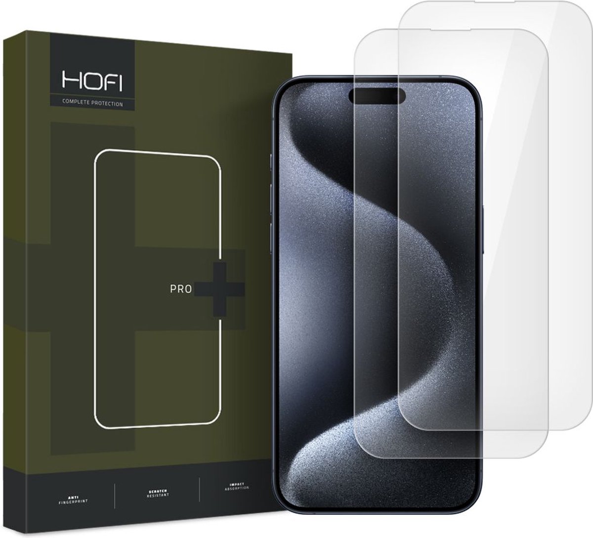GEHARD GLAS HOFI GLASS PRO+ 2-PACK IPHONE 16 HELDER