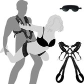DOWO® - Sex Schommel - BDSM Extreme Bondage Set - met Leren Oogmasker - Sex Toys voor Koppels - Sexschommel - Seksspeeltjes - Sex Pakket en Toys - Discreet Verpakt