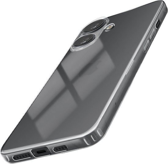 Étui de protection adapté à Apple iPhone 16 Pro épaisseur 1,5 mm, transparent