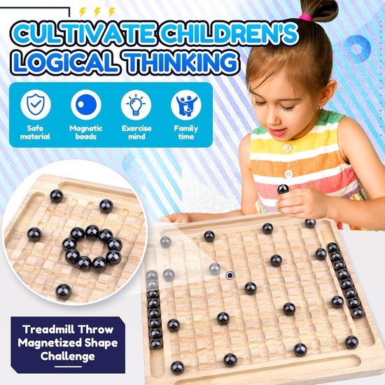 Chess Board Magnetic Chess Game Magnetic Chess Game Portable Chess Board for Adults Kids Party Travel (Wood Enhanced Model