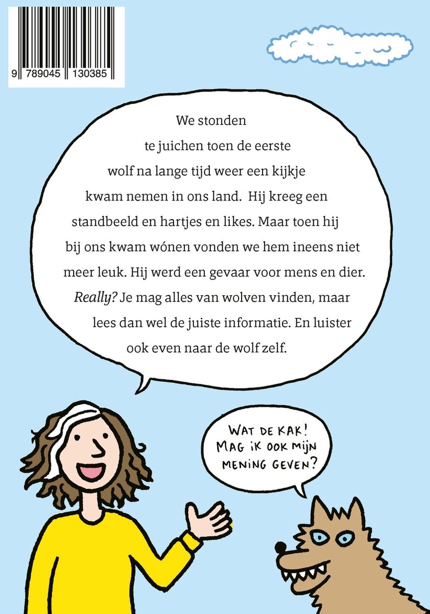 Dit boek is vóór de wolf - back cover