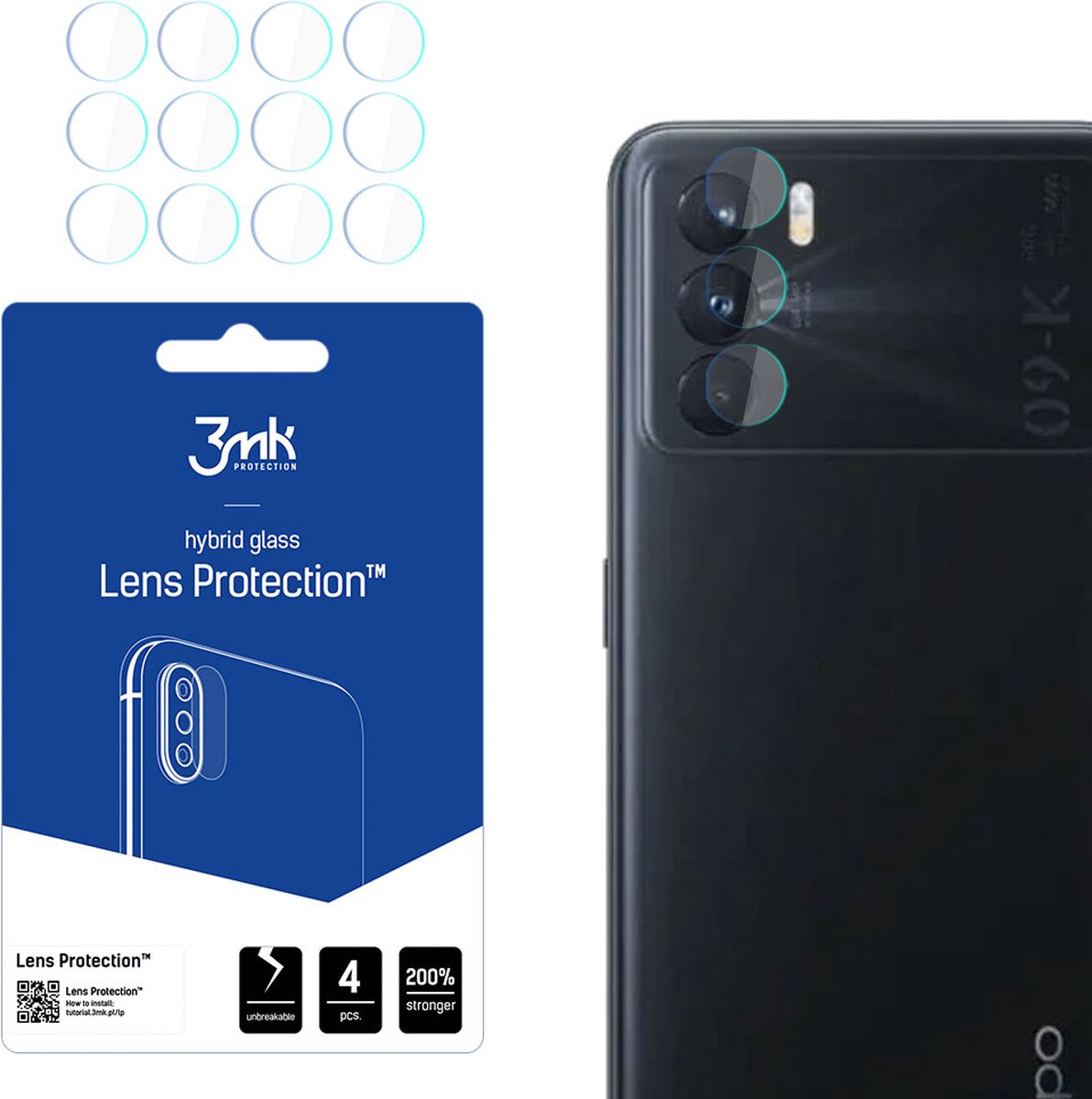 Oppo K9 Pro - 3mk Lens Protection
