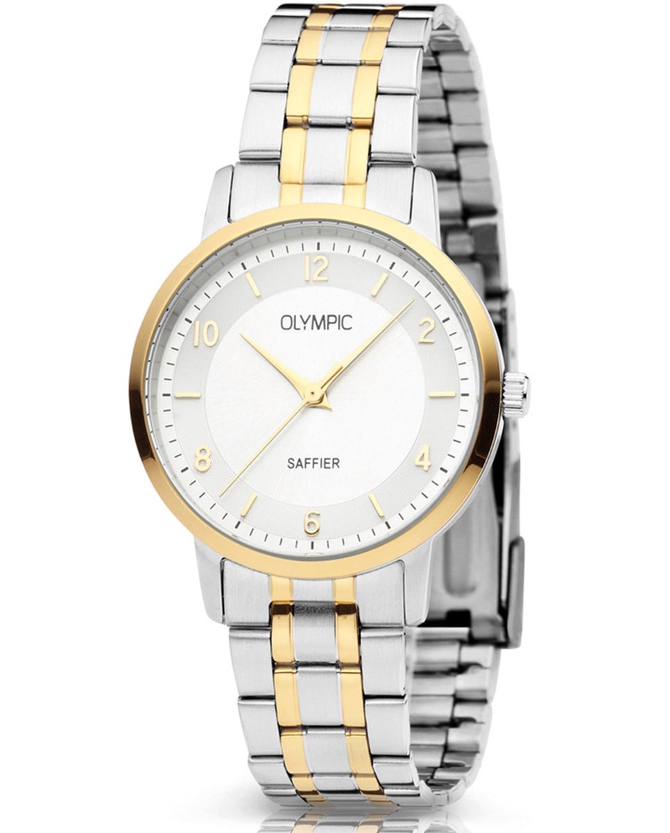 Olympic OL26DSS139B ALBA Horloge - Staal - Bi-color - 29mm