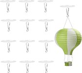 Crochets de plafond autocollants transparents - Set de 100 - Sans Embouts - Pour chambre et salle de bain Crochet de plafond autocollant