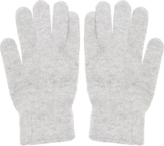 Scoby - Dames Handschoenen - Wollen Handschoenen - Winter - Winter Handschoenen - Grijs - One Size