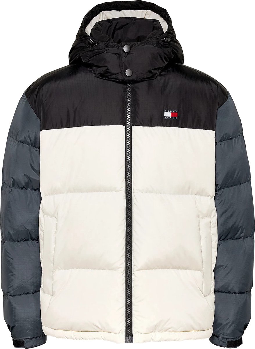 Tommy Jeans Heren Jas winter Alaska Puffer Jacket Multi Multicolor