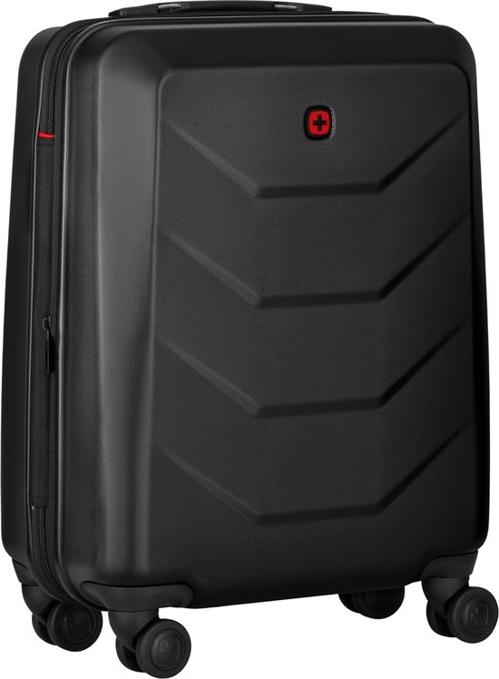 bugatti Lima harde koffer L – 77,5 x 52 x 31,5 cm – 91,7 L – 4 wieltjes met TSA-slot – Zwart