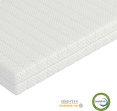 sleepling Basic 30, matras 70x200 cm comfortschuim, hardheidsgraad 2 zacht, 11 cm hoogte, afneembare hoes, Made in EU, topkwaliteit, 70 x 200 x 11 cm, wit