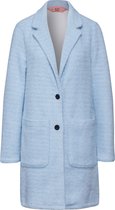 Street One Veste aspect laine bleu mer clair taille 38
