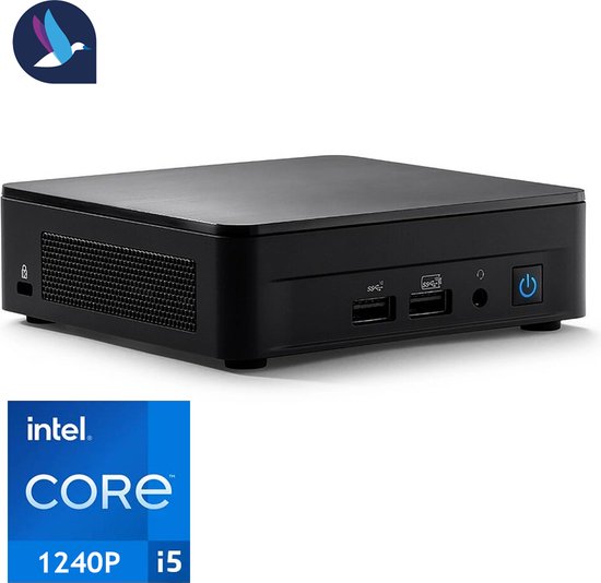 Kooiker Automatisering Intel NUC Mini PC - i5-1240P - 16GB