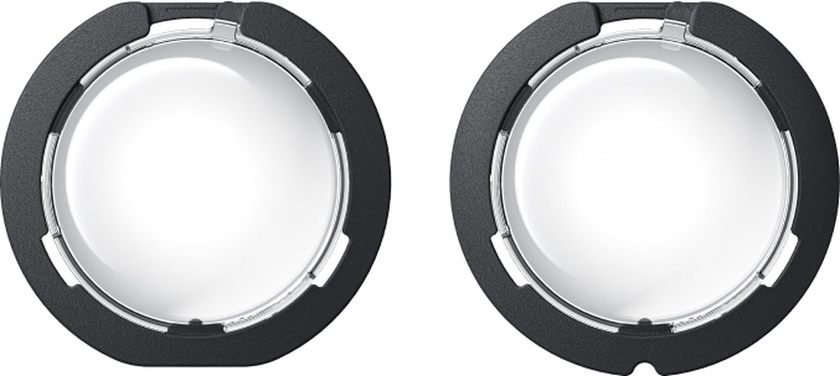Protège-Objectifs Insta360 X3 - Amovibles Et Transparents - Pour Caméra 360° - Protection Optimale