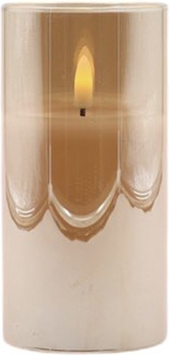 Mansion atmosphere Led sfeerlicht goud 7,5x15cm