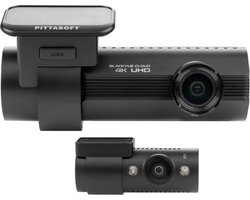 BlackVue DR970-2CH LTE Premium 4K UHD Cloud Dashcam 64GB Auto Video Recorder Zwart