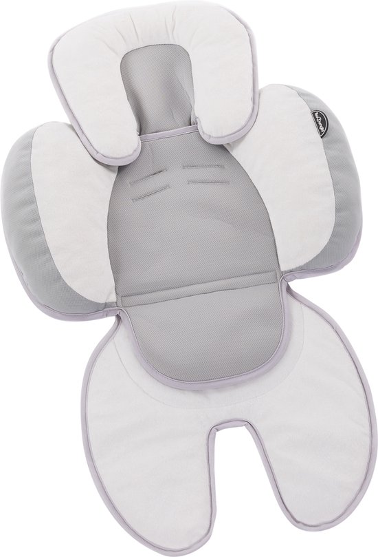 Bo Jungle B-Snooze Wit/Grijs 3-in-1 Universeel Kussen B180500
