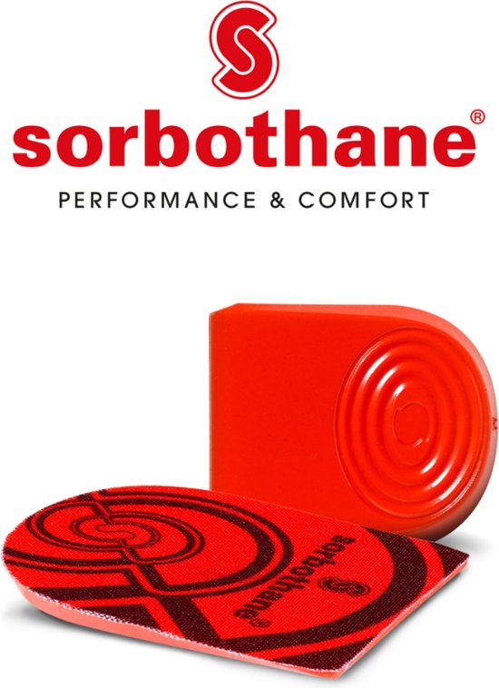 Coussinets de Heel Sorbothane Sport – 35-38