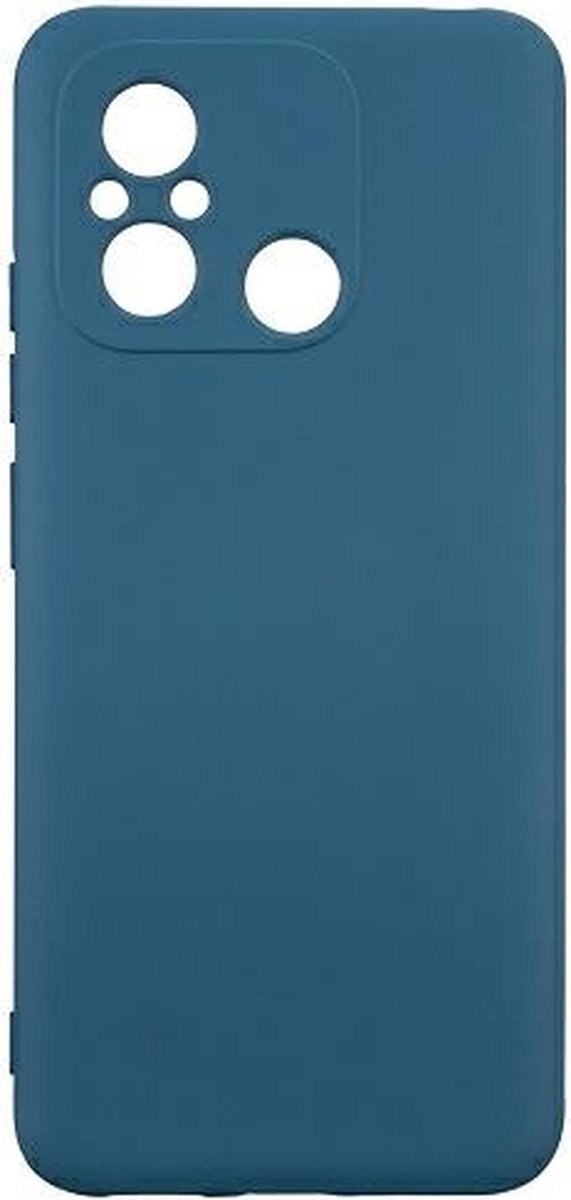 Beline siliconen hoesje voor Xiaomi 12C blauw/blauw