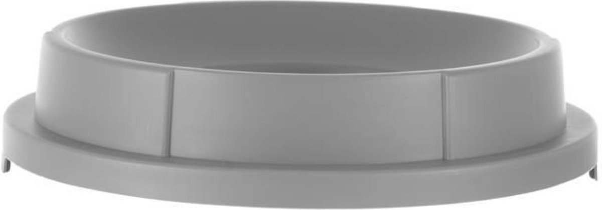 AmerBox Open deksel voor ronde afvalbak – lichtgrijs – ⌀570x(H)135mm – polypropyleen