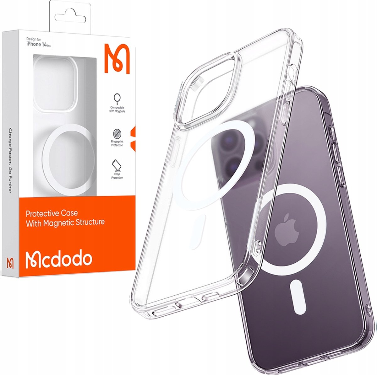 Mcdodo - Hoesje voor mobiele telefoon - Voor iPhone 14 Plus