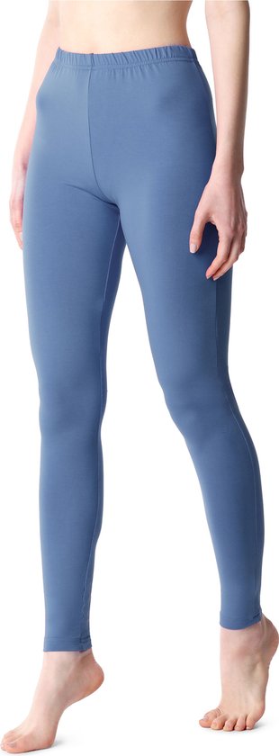 Bellivalini Dames Lange Leggings van Viscose - Sport – Vrijetijdsbroek - Sporbroek - Yogabroek - BLV-BLV50-203-LE - Jeans - L