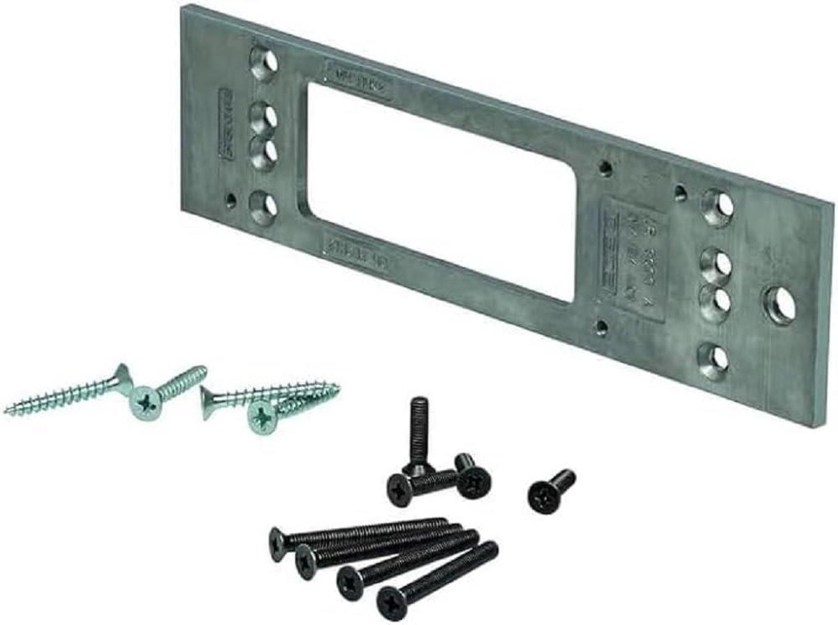 Montageplaat - Bevestigingsmateriaal voor bovendeursluiter HDC35-1 - Accessoires voor deursluiter