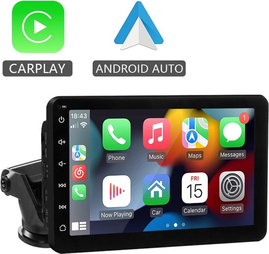 SALCAR Draadloze CarPlay-adapter – USB-dongle, Compatibel Met IPhone 6+ (iOS 10+) En Fabrieks-CarPlay, WiFi 6, Aluminium Behuizing, Automatisch Koppelen
