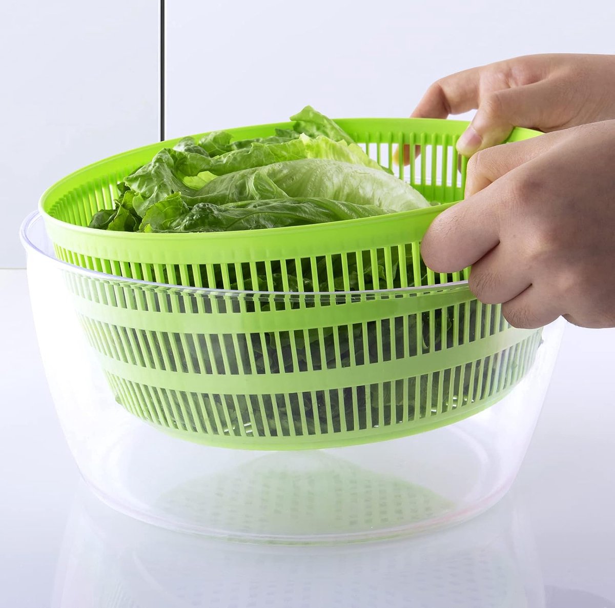 Essoreuse à Salade à Tirette en Acier Inoxydable 25 cm SPEEDWING