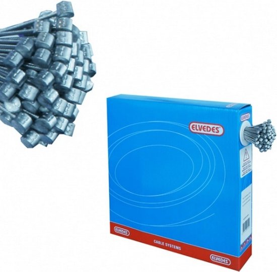 Elvedes Binnenremkabel Achter 6427 Tonnippel 2250 Mm Zilver van Elvedes — afbeelding 2