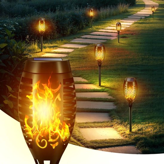 Gabless Led-zonnelampen voor buiten, 6 stuks, voor tuin, IP65