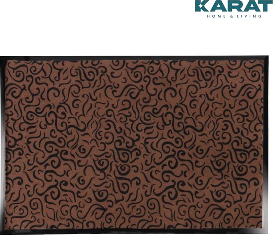 Floordirekt Schoonloopmat Rhine, wasbare en effectieve vloermat, vuilvangmat met antislip achterkant, deurmat in vele maten en kleuren, antraciet (gemêleerd), 120 x 180 cm Floordirekt Schoonloopmat Rhine, wasbare en effectieve vloermat, vuilvangmat met antislip achterkant, deurmat in vele maten en kleuren, antraciet (gemêleerd), 120 x 180 cm