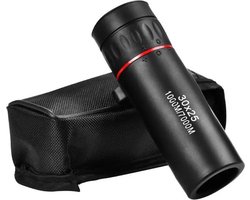 DA B30x25 Monoculaire Telescoop zak Telescoop 10x zoom Pocket Monoculair Telescope, 30x25 Mini Handheld Monoculars - HD Telephoto Light Level Nachtzicht Waterdicht - Scope voor wandelen Jagen Vogels kijken needed
