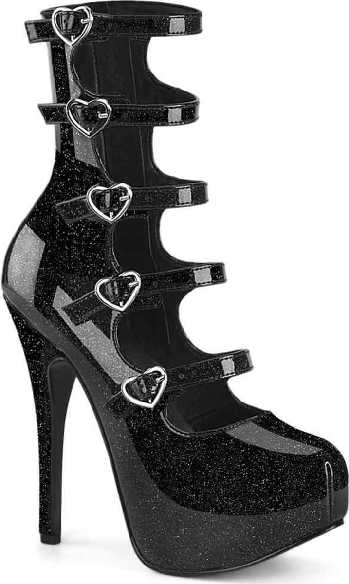 Bordello - TEEZE-23 Plateau hakken - US 6 - 36 Shoes - Zwart