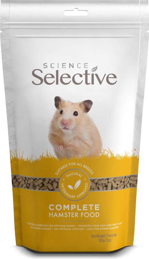 Supreme Science Selective Hamster - Hamstervoer - 350 g