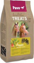 Pavo healthy TREATS Appel paardensnoepjes met paarden, appels en lijnkoek.