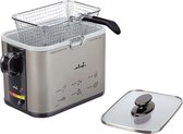 Bol.com Friteuse 1000 watt zwart-zilveren kleuren 13 liter - FR326E aanbieding