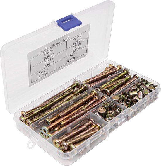 Zeskanttapbouten M6x12 galv. verzinkt DIN 933 8.8 200 stuks