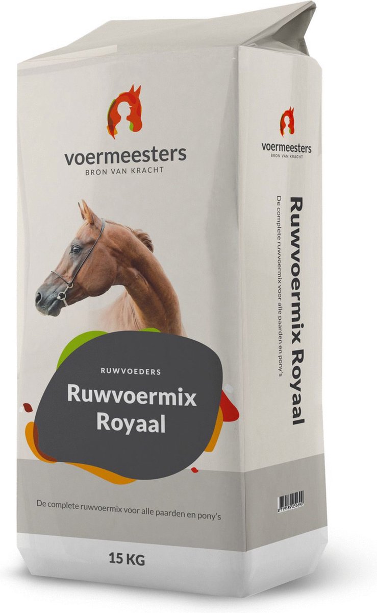 Voermeesters Ruwvoermix Royaal - Paardenvoer - 15 kg