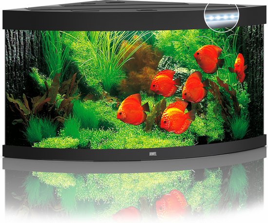 Juwel Aquarium Trigon 350 Led 87x87x65 cm Zwart Ca. 350 L